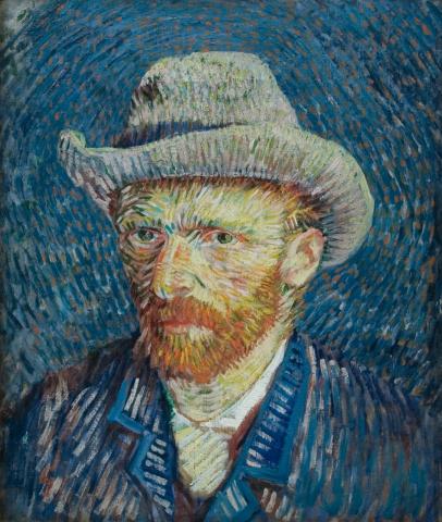 Van Gogh'un otoportrelerinden biri | Kaynak: Wikimedia.org