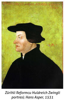 Huldreich Zwingli portresi